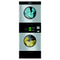 Commercial Gas Multi-Load Stack Dryer, Coin Drop-Ready