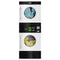 Commercial Gas Multi-Load Stack Dryer, Coin Drop-Ready