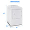 7 cu. ft. Front Load Gas Dryer