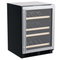 24-In Built-In High-Efficiency Single Zone Gallery Display Wine Refrigerator