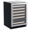 24-In Built-In High-Efficiency Single Zone Wine Refrigerator With Display Rack