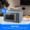 0.9 cu. ft. Countertop Microwave Oven (Midnight Blue)