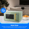 0.9 cu. ft. Countertop Microwave Oven (Sage Green)