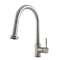 Monet Pull Down Single Handle Kitchen Faucet In Brushed Nickel