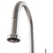 Monet Pull Down Single Handle Kitchen Faucet In Brushed Nickel