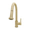 Autograph Edition Monet Pull Down Single Handle Kitchen Faucet In Champagne Bronze