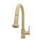 Autograph Edition Monet Pull Down Single Handle Kitchen Faucet In Champagne Bronze