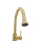 Autograph Edition Monet Pull Down Single Handle Kitchen Faucet In Champagne Bronze
