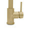 Autograph Edition Monet Pull Down Single Handle Kitchen Faucet In Champagne Bronze