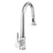 Monet Pull Down Single Handle Kitchen Faucet In Chrome