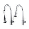 Monet Pull Down Single Handle Kitchen Faucet In Chrome