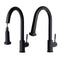 Autograph Edition Monet Pull Down Single Handle Kitchen Faucet In Matte Black