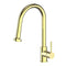 Autograph Edition Monet Pull Down Single Handle Kitchen Faucet In Polished Gold