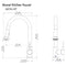 Autograph Edition Monet Pull Down Single Handle Kitchen Faucet In Polished Gold