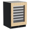 24-In Professional Built-In Single Zone Wine Refrigerator With Reversible Hinge