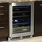 24-In Professional Built-In Dual Zone Wine Refrigerator