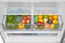 23 cu. ft. Counter-Depth Bottom-Freezer Refrigerator (Stainless Steel)