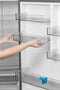 23 cu. ft. Counter-Depth Bottom-Freezer Refrigerator (Stainless Steel)