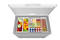 10.4 cu. ft. Convertible Chest Freezer with Removable Storage Basket