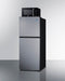 Microwave/Refrigerator-Freezer Combination with Allocator