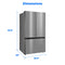 27 cu. ft. Counter-Depth PLUS™ French Door Refrigerator with Water2Ways™