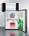 Microwave/Refrigerator Combination with Allocator