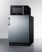 Microwave/Refrigerator-Freezer Combination with Allocator