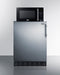 Microwave/Refrigerator-Freezer Combination with Allocator