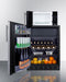 Microwave/Refrigerator-Freezer Combination with Allocator