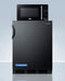 Microwave/Refrigerator-Freezer Combination with Allocator