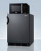 Microwave/Refrigerator-Freezer Combination with Allocator