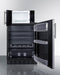 Microwave/Refrigerator Combination with Allocator