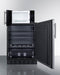 Microwave/Refrigerator Combination with Allocator