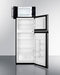 Microwave/Refrigerator-Freezer Combination with Allocator