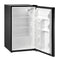 3.3 cu. ft. Single Door Compact Refrigerator (Black)