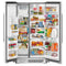 36-Inch Wide Side-by-Side Refrigerator - 25 Cu. Ft.