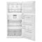 30-Inch Wide Top Freezer Refrigerator with PowerCold® Feature- 18 Cu. Ft.
