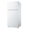 18 cu. ft. Counter-Depth Top-Freezer Refrigerator (White)