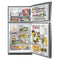 33-Inch Wide Top Freezer Refrigerator with EvenAir™ Cooling Tower- 21 Cu. Ft.
