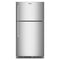 33-Inch Wide Top-Freezer Refrigerator with Factory-Installed Ice Maker—21 Cu. Ft.