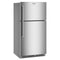 33-Inch Wide Top-Freezer Refrigerator with Factory-Installed Ice Maker—21 Cu. Ft.