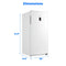 14 cu. ft. Convertible Upright Freezer (White)