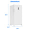 21 cu. ft. Convertible Upright Freezer