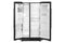 36-Inch Wide Side-by-Side Refrigerator with Exterior Ice and Water Dispenser - 25 Cu. Ft.