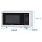 Avanti Countertop Microwave Oven, 0.7 cu. ft.