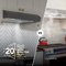 30Inch Under Cabinet Range Hood, ENERGY STAR, 350 Max Blower CFM,