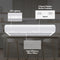 30Inch Under Cabinet Range Hood, ENERGY STAR, 350 Max Blower CFM, White