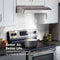 30Inch Convertible UnderCabinet Range Hood,