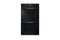 30"W. Double Electric Convection Black Glass Oven