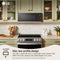 1.3 Cu. Ft. Smart Low Profile Over-the-range Microwave Oven